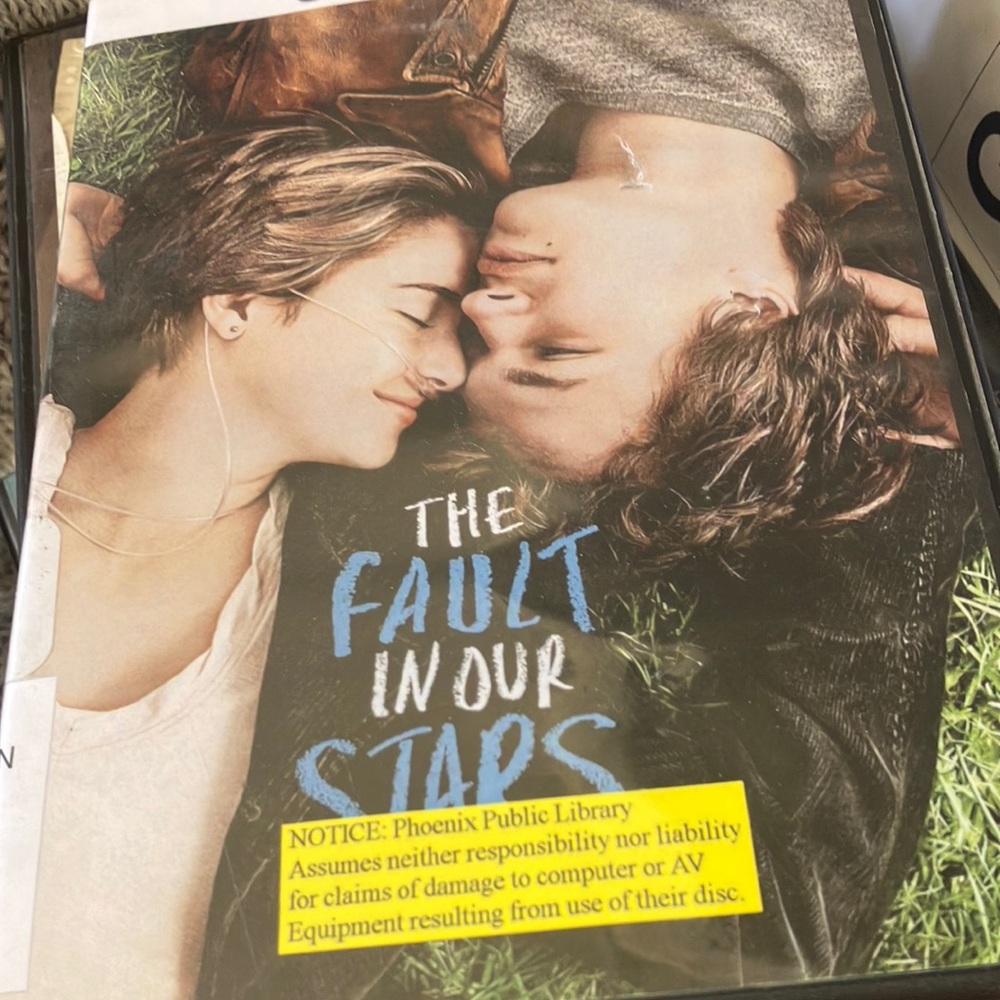 The fault in our stars dvd